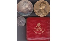 1911 год. Коронация Георга V (официальные медали)
