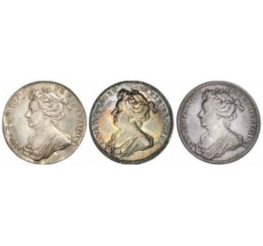 1702 год. Коронация Анны. 3 варианта.