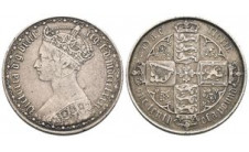 1881г. Великобритания. Флорин