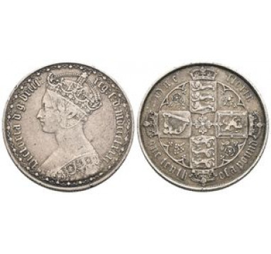 1881г. Великобритания. Флорин
