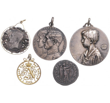 1909-1934г.г. Бельгия. Лот медалей.