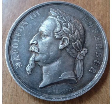 1869-1870г.г. Франция. Наградная медаль