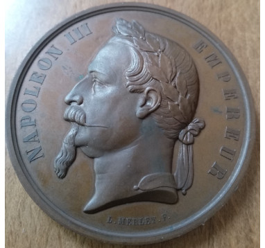 1860г. Франция. Медаль