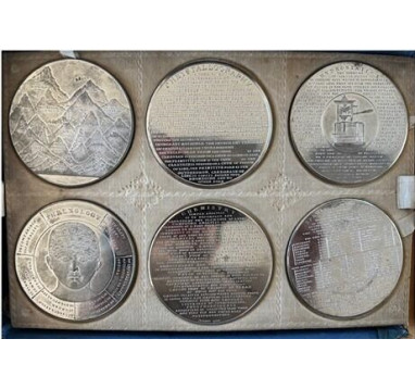 1829г. Великобритания. Серия «Медальных иллюстраций науки и философии»