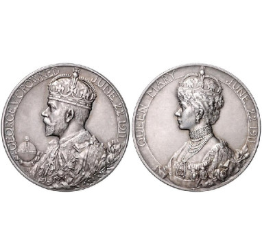 1911 год. Великобритания. Коронация Георга V