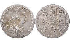 1787г. Великобритания. Георг III, шиллинг