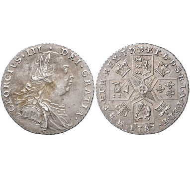 1787г. Великобритания. Георг III, шиллинг 1787г. Великобритания. Георг III, шиллинг