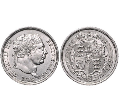 1819\8г. Великобритания. Шиллинг