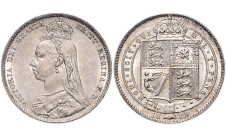 1889г. Великобритания. Шиллинг