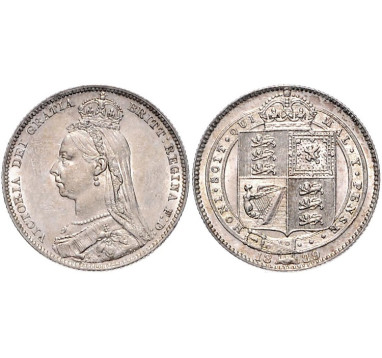 1889г. Великобритания. Шиллинг