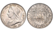 1893г. Великобритания. Шиллинг