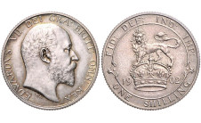 1902г. Великобритания. Шиллинг