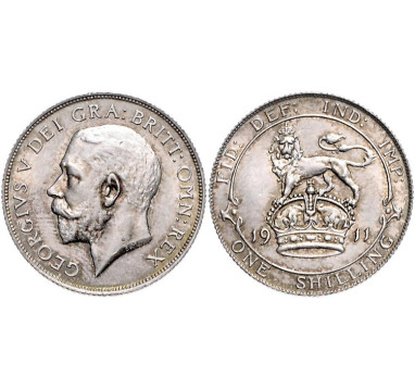 1911г. Великобритания. Шиллинг 1911г. Великобритания. Шиллинг