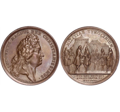 1682г. Франция. Медаль