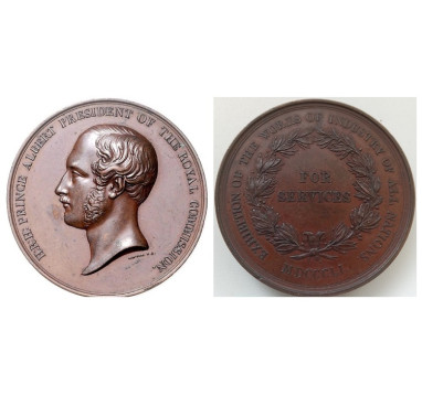 1851г. Великобритания. Медаль "За заслуги".