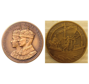 1937 год. Великобритания. Коронация Георга VI