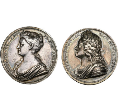 1727г. Великобритания. Коронация Георга II и Каролины