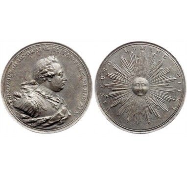 Георг III. Медаль без даты.