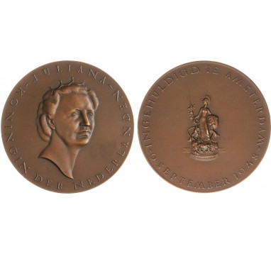 1948г. Нидерланды. Коронация Королевы Юлианы.