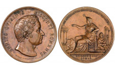 1832г. Ватикан.  Медаль в честь Эннио Квирино Висконти.