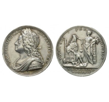 1727 год. Коронация Георга II 