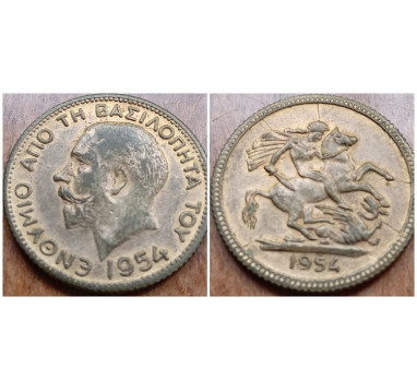 1954г. Греция. Жетон игральный.