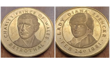 1981г. Великобритания. Помолвка Принца Чарлза и Дианы