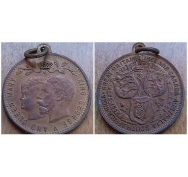 1911г. Великобритания. Медаль без даты.