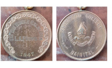 1947г. Шервуд Коледж. Индия. Наградная медаль.