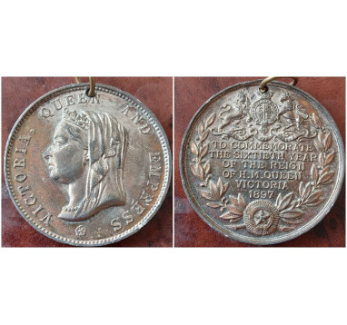 1897г. Великобритания. Виктория. 60 лет правления
