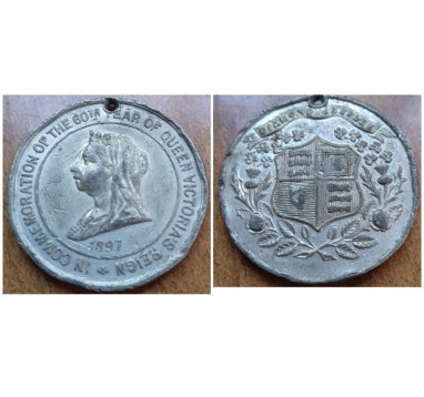 1897 г. Великобритания. Виктория.  60 лет правления