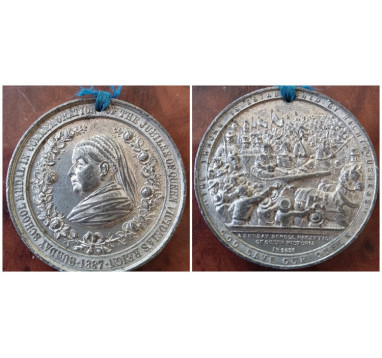 1887 г. Великобритания. Виктория. 50 лет правления