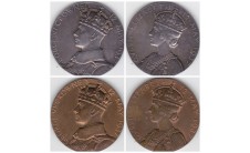 1937 год. Коронация Георга  VI. Официальные медали