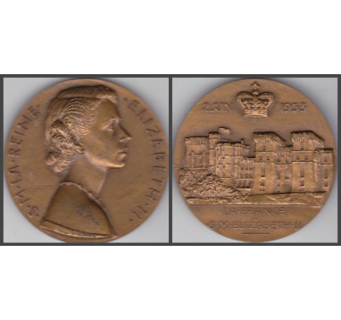1953 год. Коронация Елизаветы II. Франция